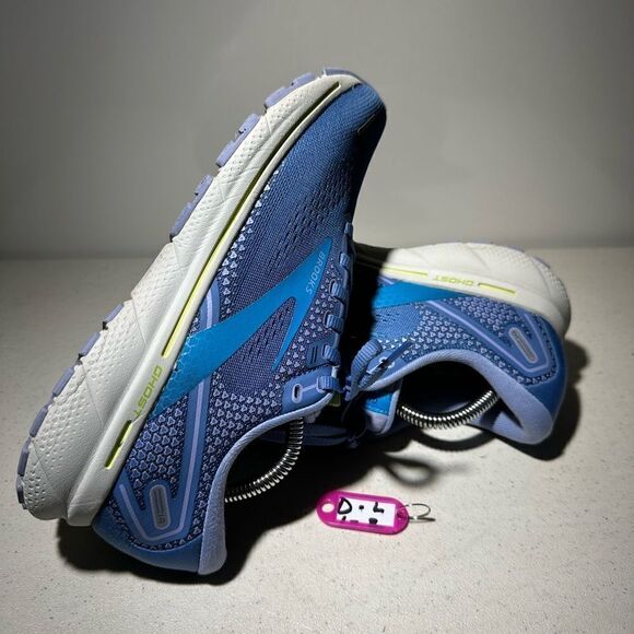 Brooks Ghost 14 Women’s Size8.5 Blue White Athletic Running Shoes 1203561B456 - Picture 1 of 8